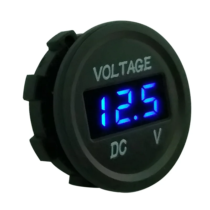 
Voltage 5 48V Car Motorcycle LED DC Digital Display Voltmeter Waterproof Meter  (62035097504)