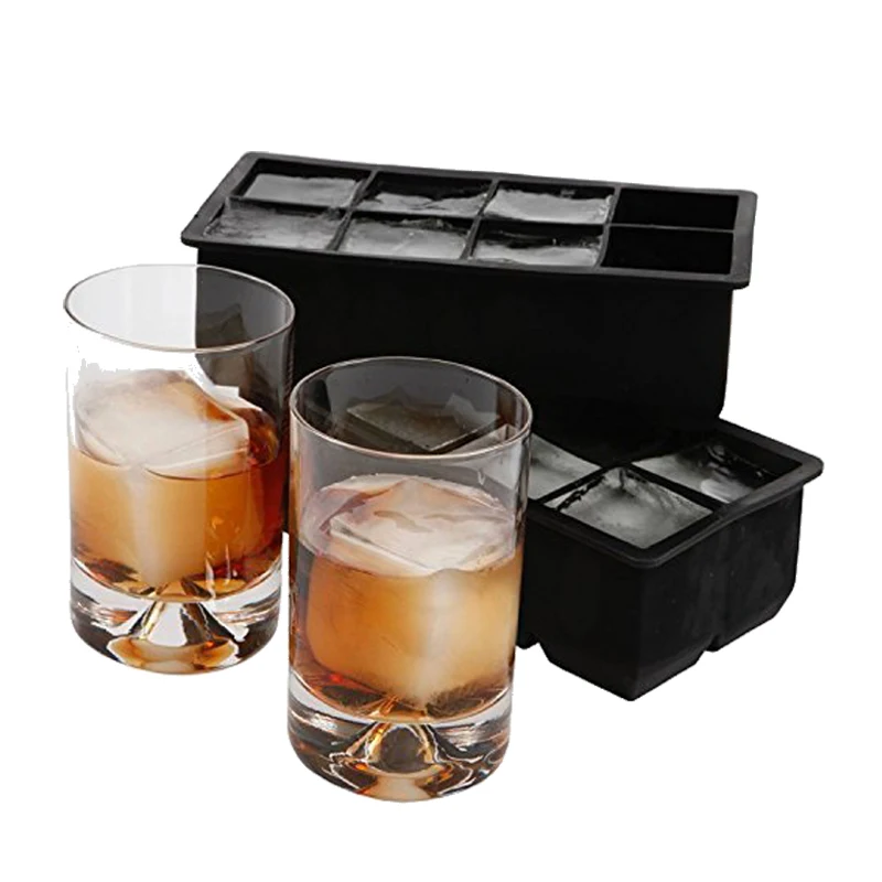 Amazon Best Seller Custom Ice Cube Tray 2inch Large Size Homemade