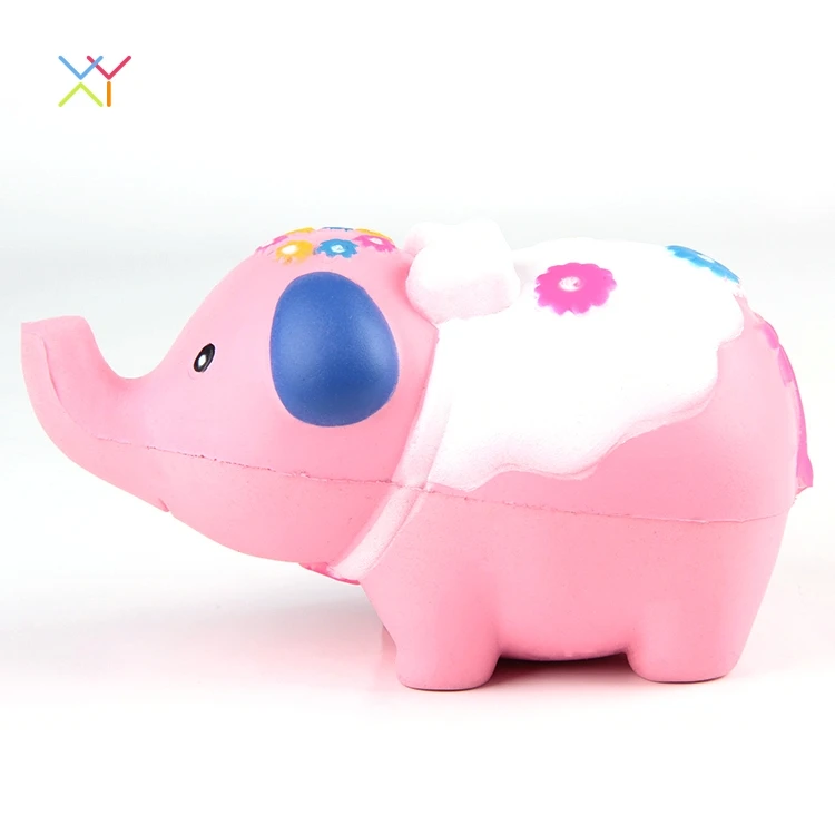 Super soft custom squishy pig squishy custom animal squishy soft PU foam toy stress toy