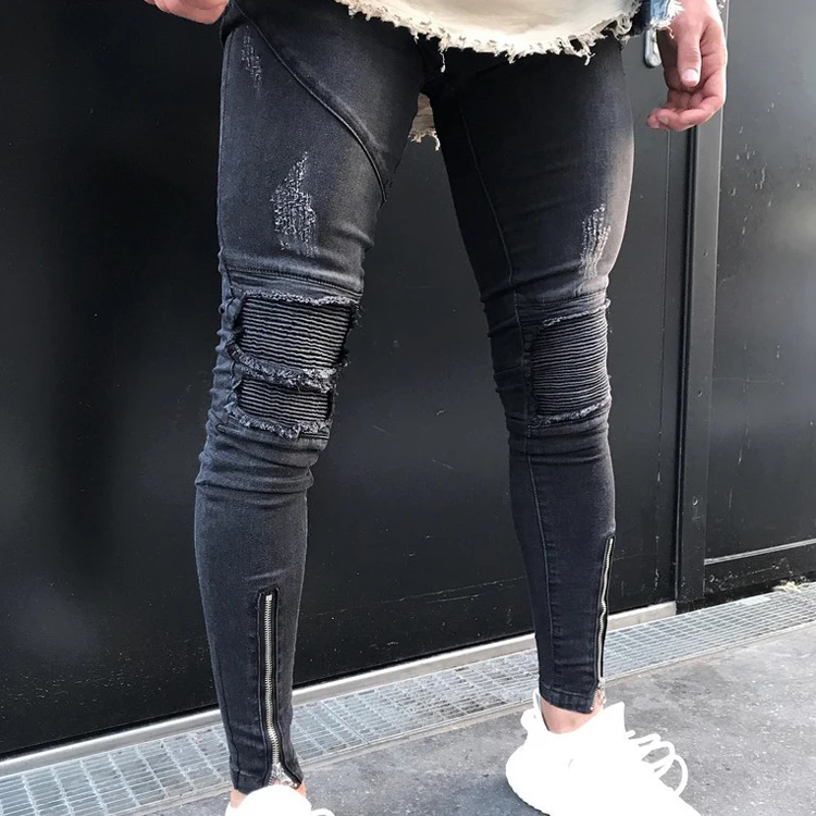 

Low Price Mens Skinny Jeans With Zipper