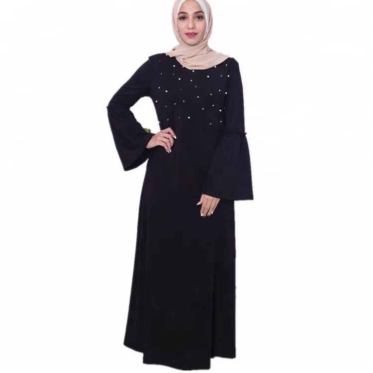 

2019 modern middle east wholesale price malaysia abaya for islamic women clothing, Black,red,pink,green