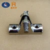 stainless steel 316 bimini fitting concave base deck hinge with removable pin