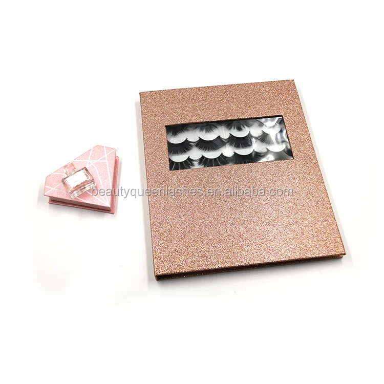 

Beautyqueen Hot Deal New16 Pairs Natural Eye Lashes Makeup Handmade Thick Fake Cross False Eyelashes eyelashes Book, Natural black