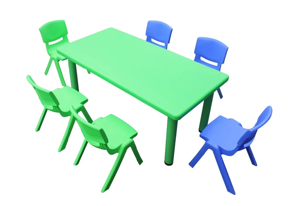
nursery school furniture school plastic table and chair for kids cartoon school desk and chair 