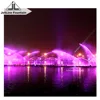 Outdoor Large Lake Water Feature Music Control Colorful LED Lights Music Fountain