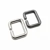 20mm Alloy Black Nickel Metal Open Square Ring for Handbag