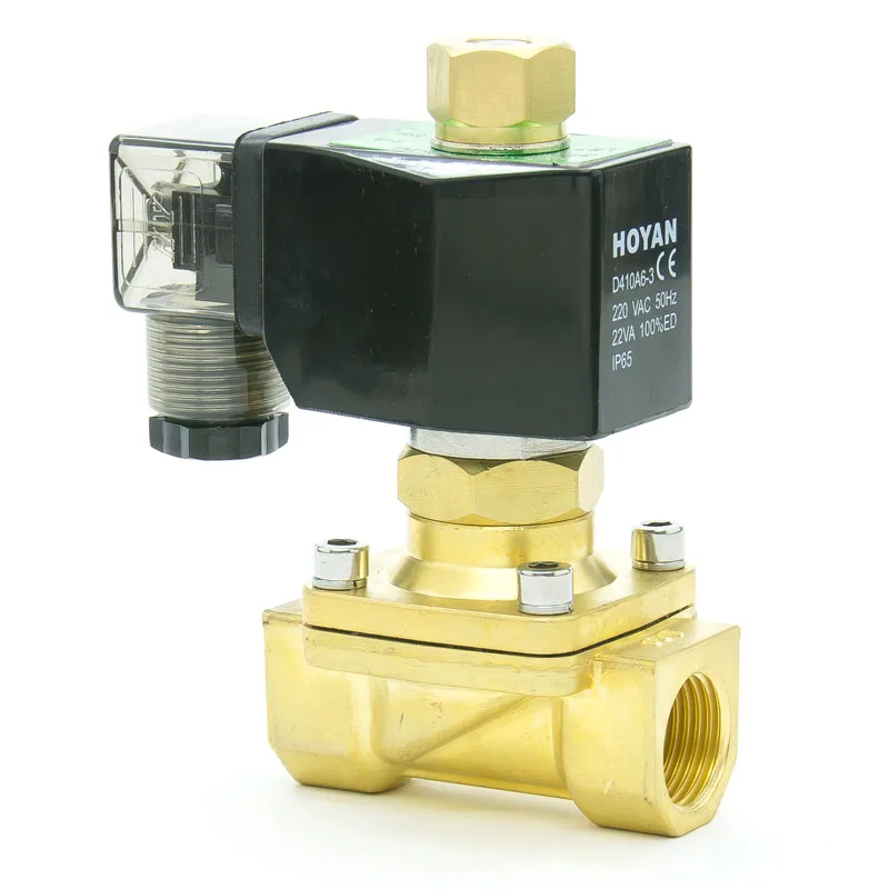 Pu10k Normally Open Water Air Oil 12v 24v Hydraulic Solenoid Valve