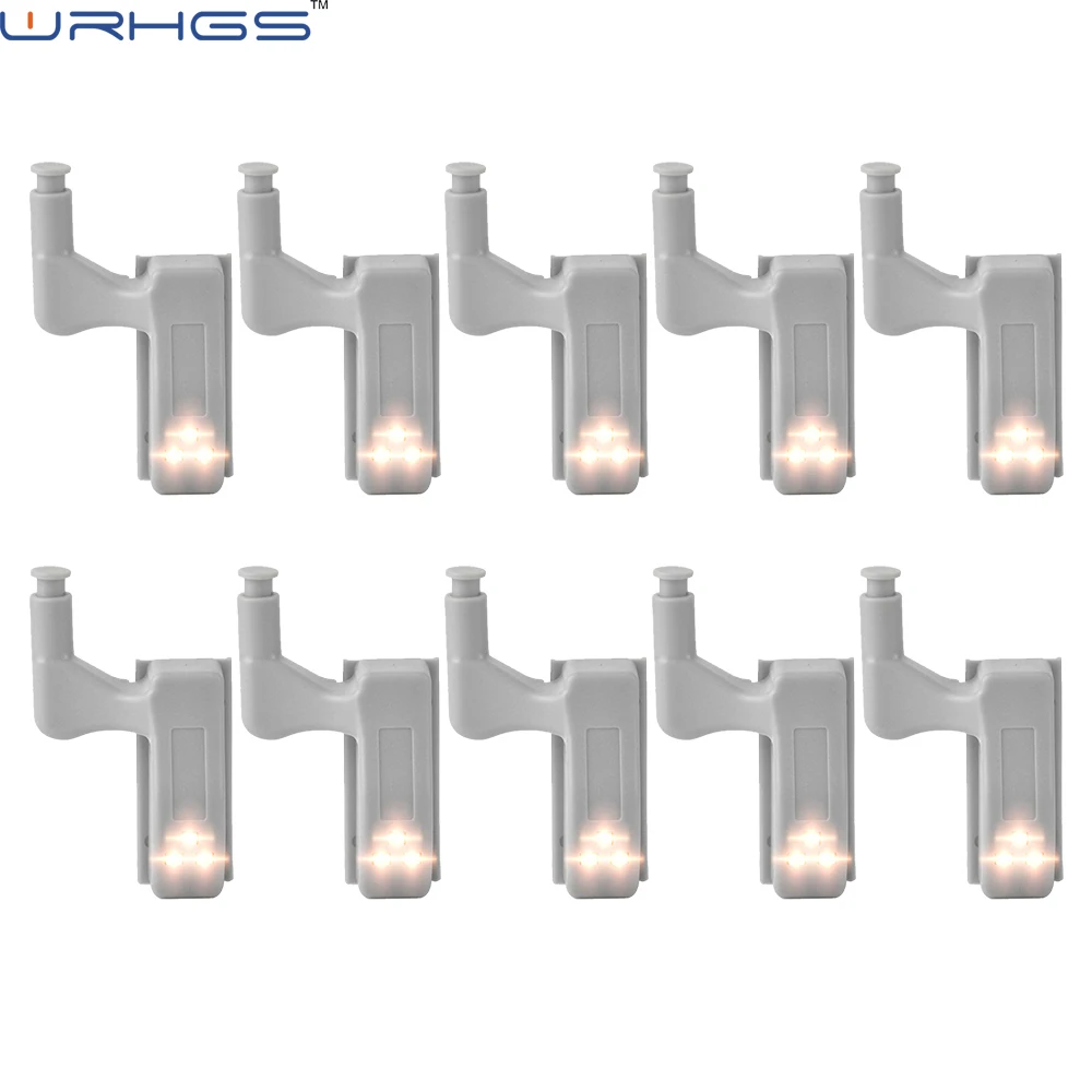 
Automatic dimmable plastic cover mini battery portable wardrobe lamp under led cabinet light 