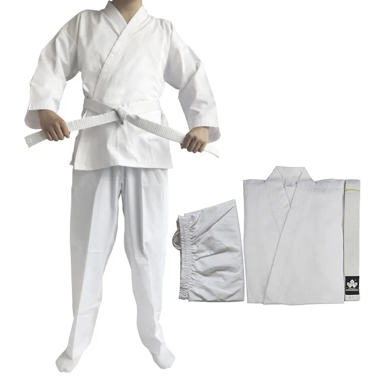 

Sportswear training karate gi martial arts uniform, White,black,red,blue