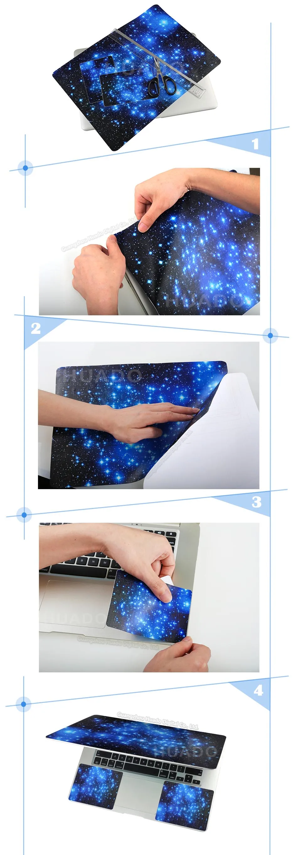 Laptop Skin 15.6" Notebook Stickers 15" 13" 17" Computer Decals For