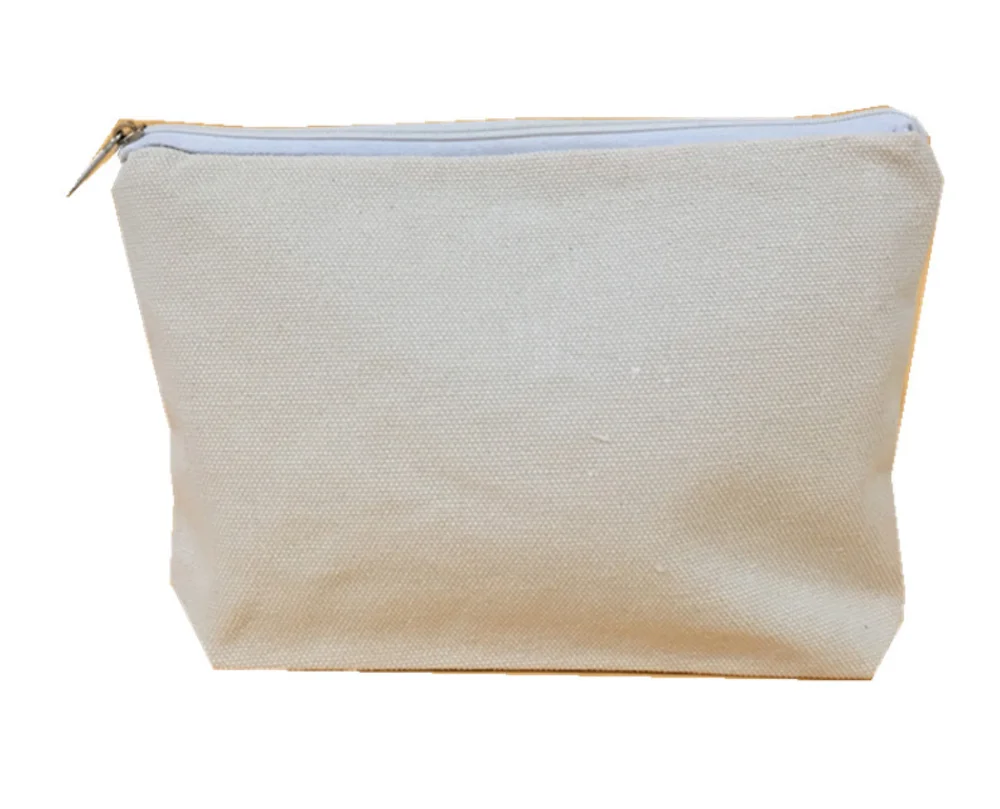 

fashion colorful printing organic cotton cosmetic bag, Custom made