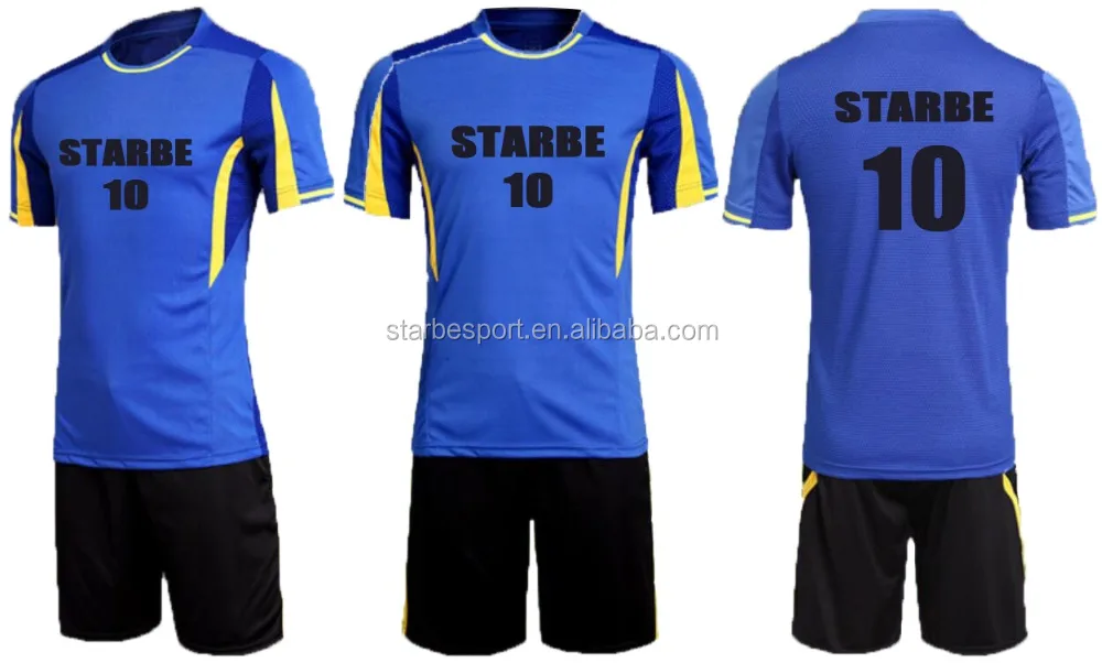 
Football Kits Full Set Soccer Kit Soccer Uniform , Custom Sublimated Soccer Jerseys 