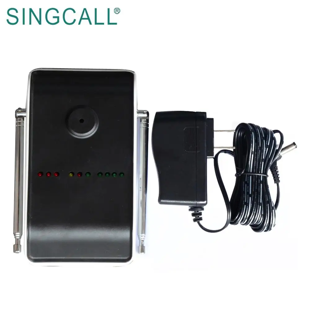 

SINGCALL Enlarge Signal Wireless Calling System 433.92 MHZ Signal Repeater, Black