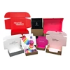 All Products Customized: colored mailer box/ product packaging paper or tuck top cardboard box with logo printing