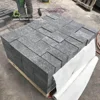 Diamond Black Granite Paver for Sale, Driveway Black Stone Paver Blocks
