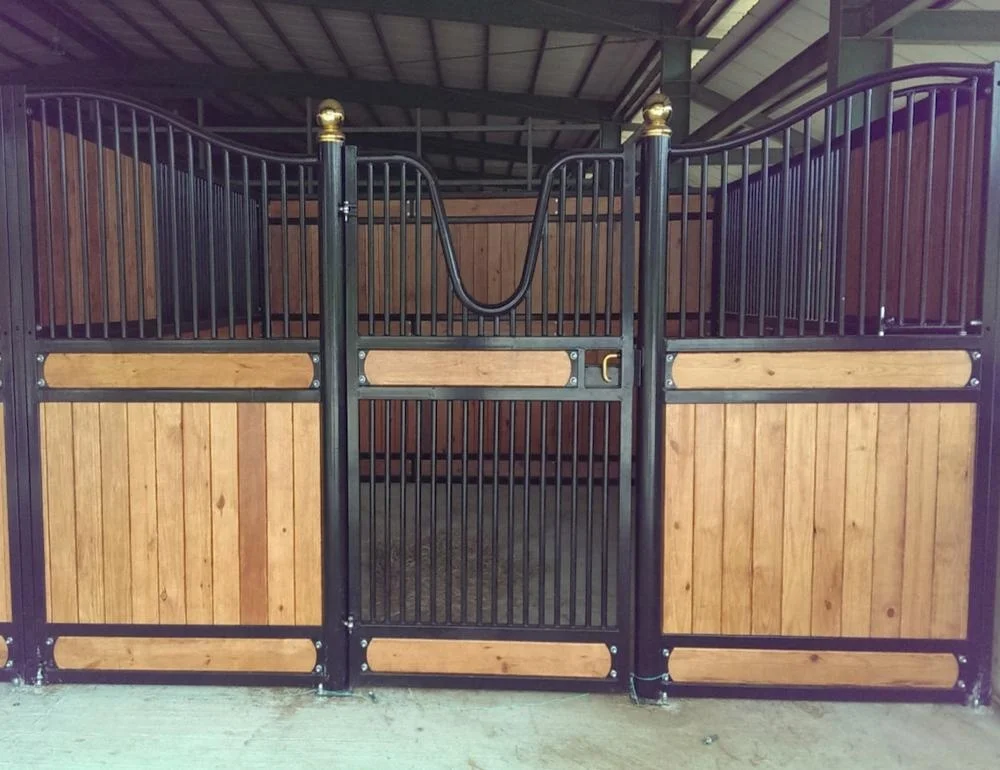 
beautiful horse stall panels 