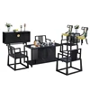 Hot sale chinese style solid wood waiting tea table kungfu tea table home furniture coffee table