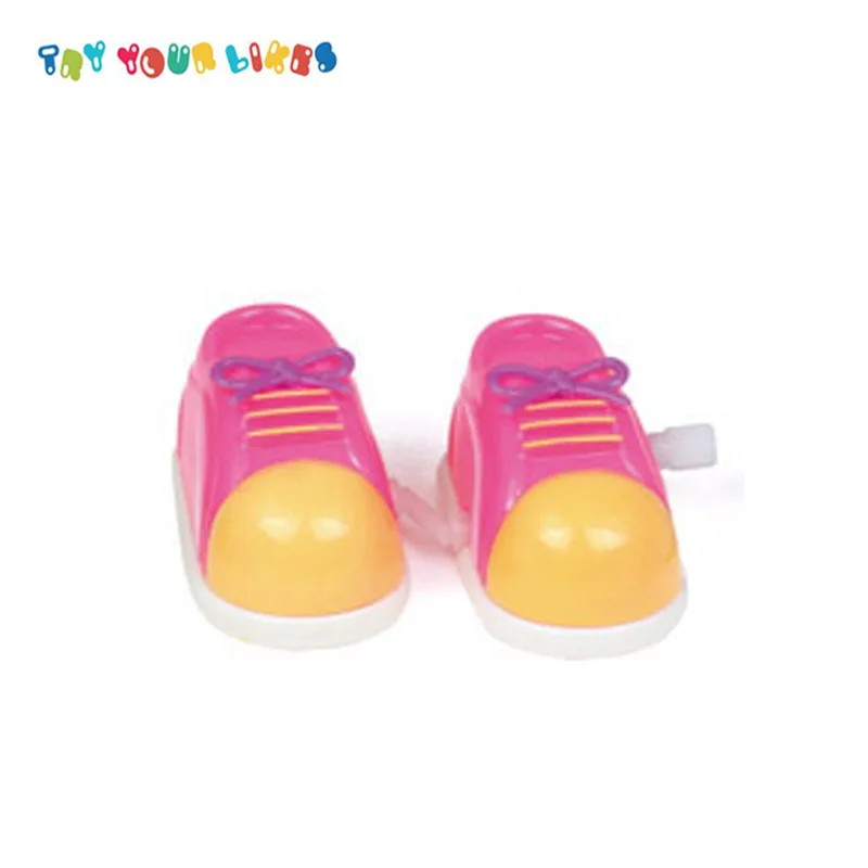 Cute Colourful Mini Christmas Finger Shoes Wind Up Toys For Sale