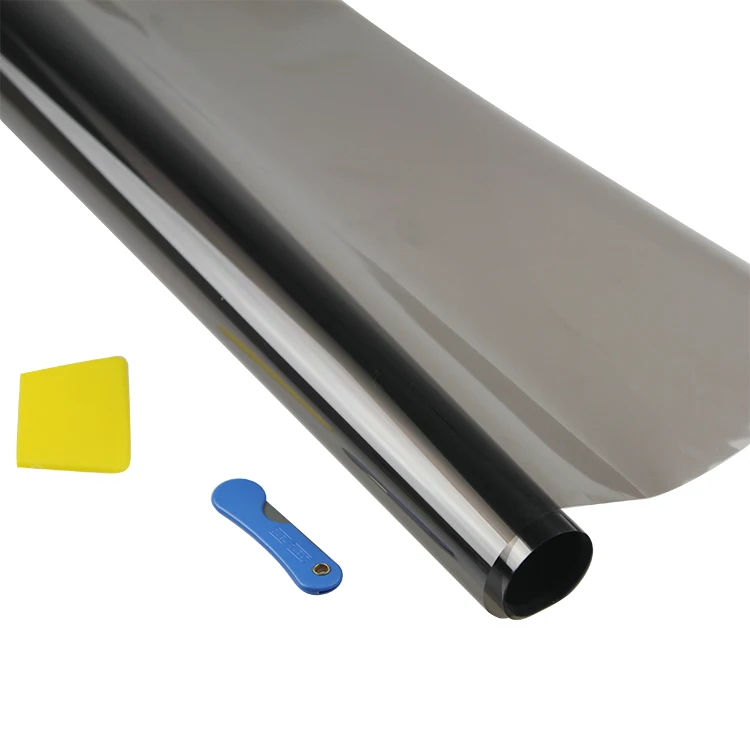 Protection Window Tinting Kit 6M X 0.5M Black Tinting Roll With