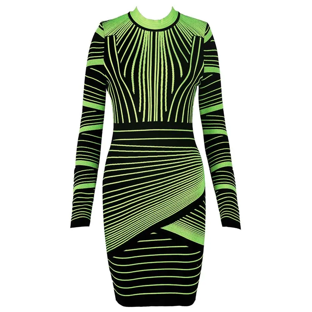 

Retro Hot Sexy Women Stretchy Printed Package Hip Bodycon Bandage Dress Club Party Pencil Dress