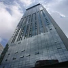 Customized reflection steel structure glass aluminum frameless curtain wall