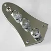 High quality chrome guitar control plate assembly knobs loaded