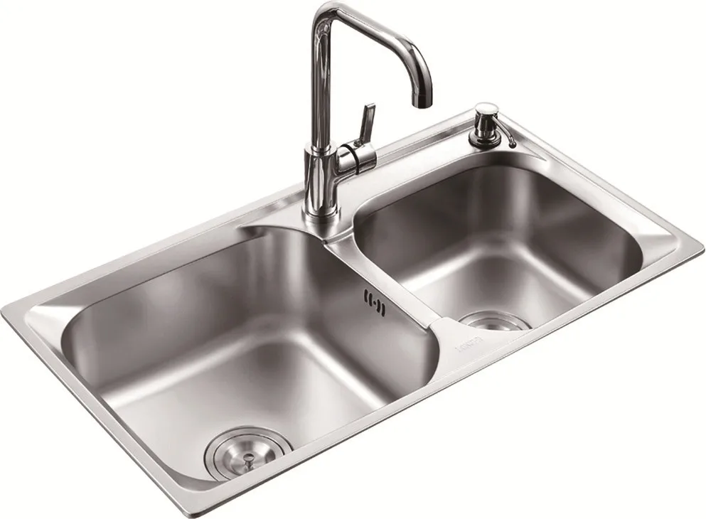 
Customized size 201 SUS kitchen sink stainless steel 304 