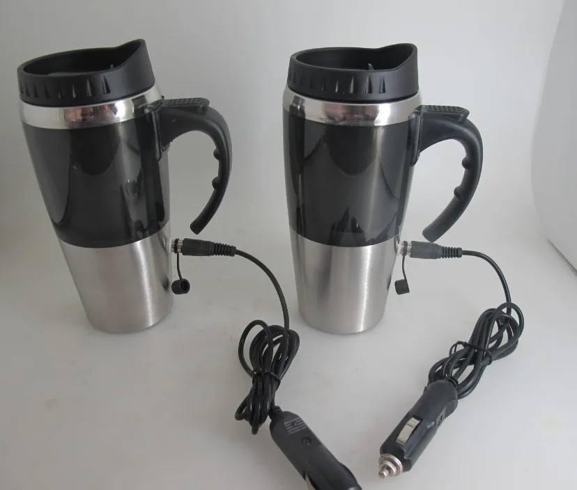 2020 Hot Selling 16oz Plug In Warmer Travel Mug Electric Coffee Mug