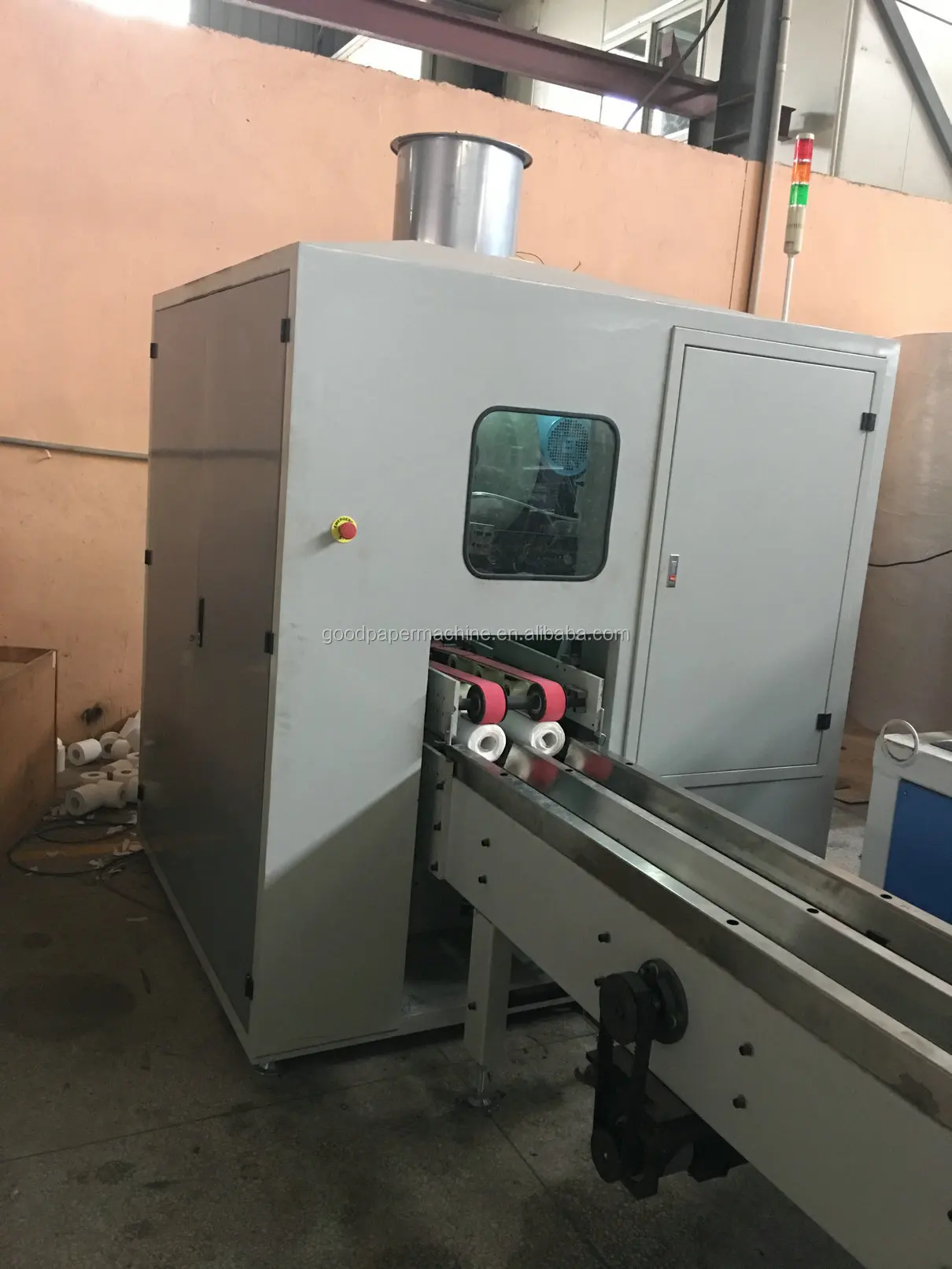 log saw cutting machine