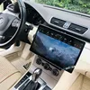 12.8 inch Tesla model Android 8.1 system 2 din universal car dvd audio with PX6 360 turn IPS screen 1920*1080 car radio