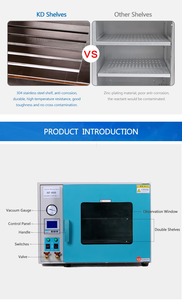Vacuum DZF-6050 Drying Cabinet and Oven in Lab