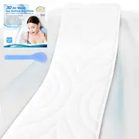 

QuiltedAir BathBed Luxury Bath Pillow and Spa Cushion for Full Body Comfort -3D Mesh Breathable,Anti Mold&Bacterial-51x 15.7inch