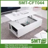 2017 new mode living room white lift top coffee table