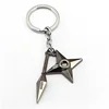 Anime Key Chain Akatsuki Hat Key Holder Scrolls Pendant Chaveiro Jewelry