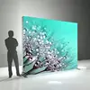 backlit double side aluminum 3d outdoor light acrylic fabric tracing photography letter advertising cinema light box sign