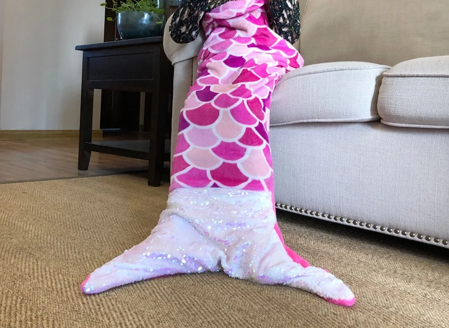 High Quality Promotion Gift Soft Mermaid Tail Blanket For Kids Buy