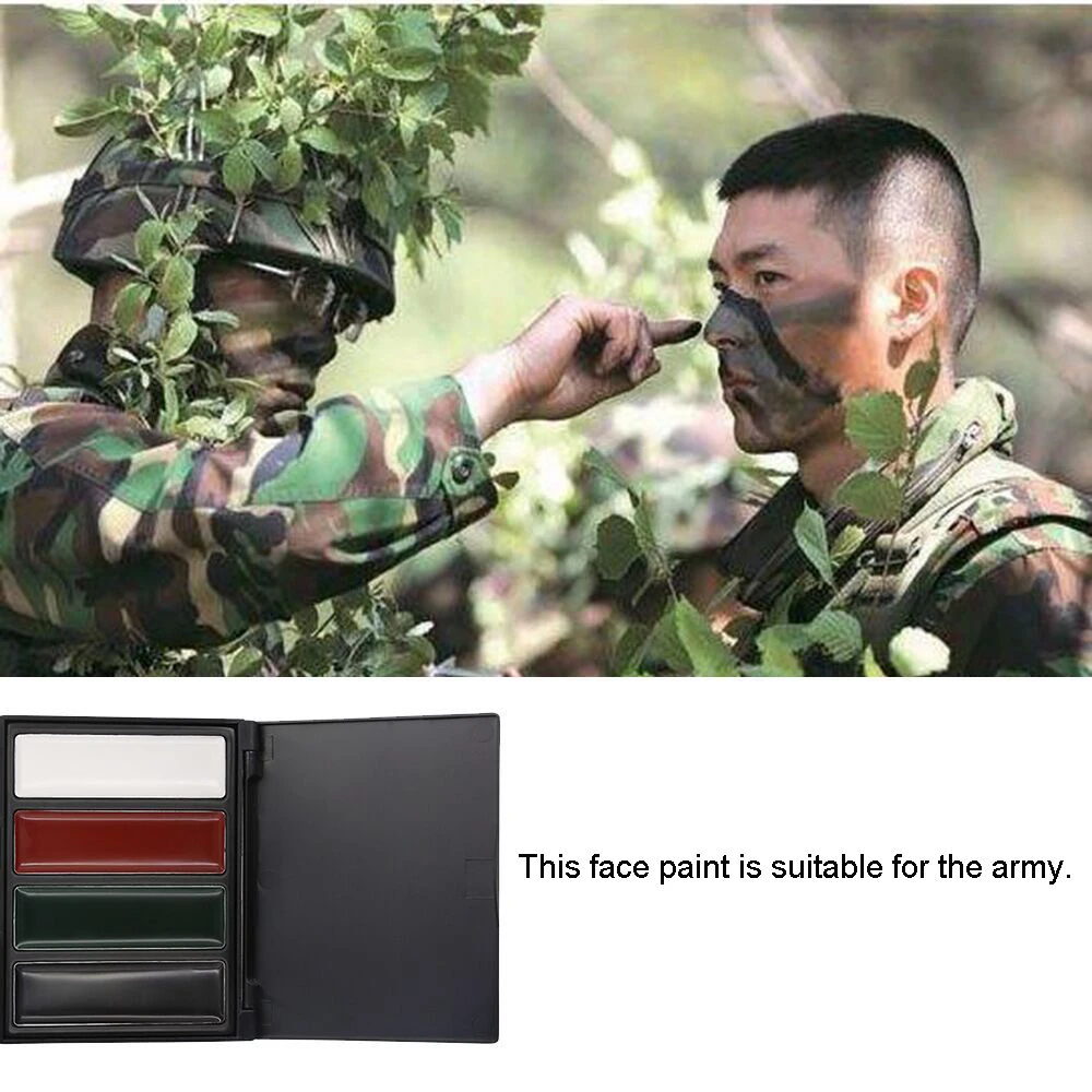 Face Painting Supplies Wholesale 4 Colors Camo Face Paint Kit - Buy Face  Painting,Face Painting Kit,Face Painting Supplies Wholesale Product on  Alibaba.com