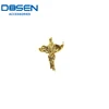 Zinc Alloy custom embossed gold animal shape different types metal buttons rivets