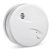 Shenzhen fire security 10 years lithium battery operated gold smoke alarm alarma de humo