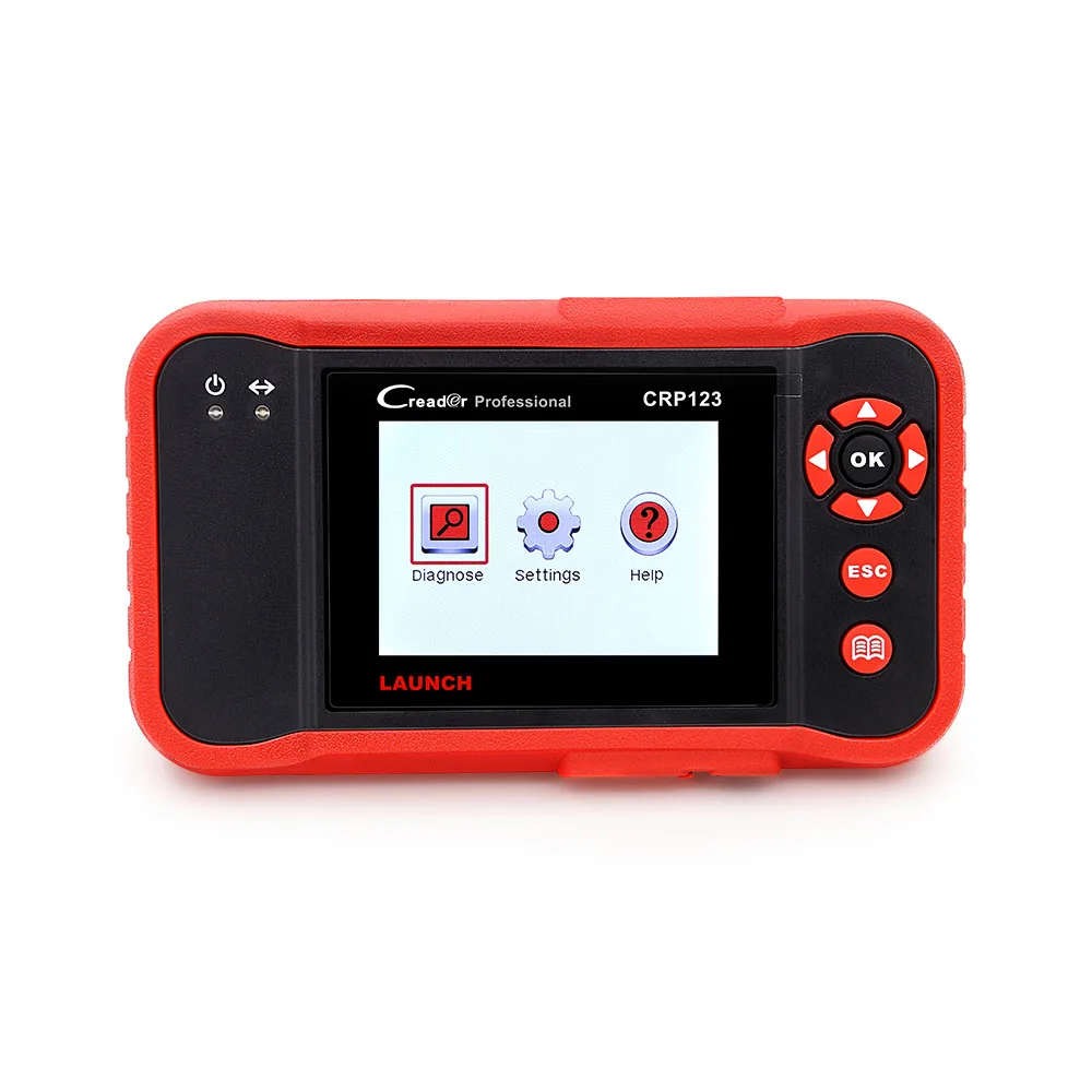 

Automotive scanner ABS Airbag SRS Transmission Engine Car Diagnostic Tool free update Launch CRP123 obd2 code reader