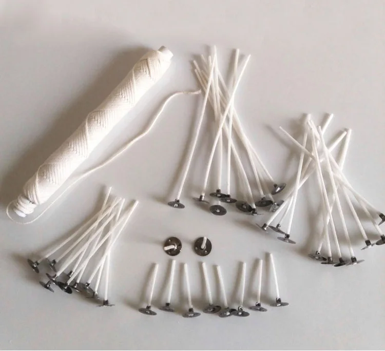 Wholesale 100 Cotton Wick For Candles With Metal Tab Buy Cotton Wick