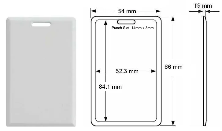 Карта rfid стандартная