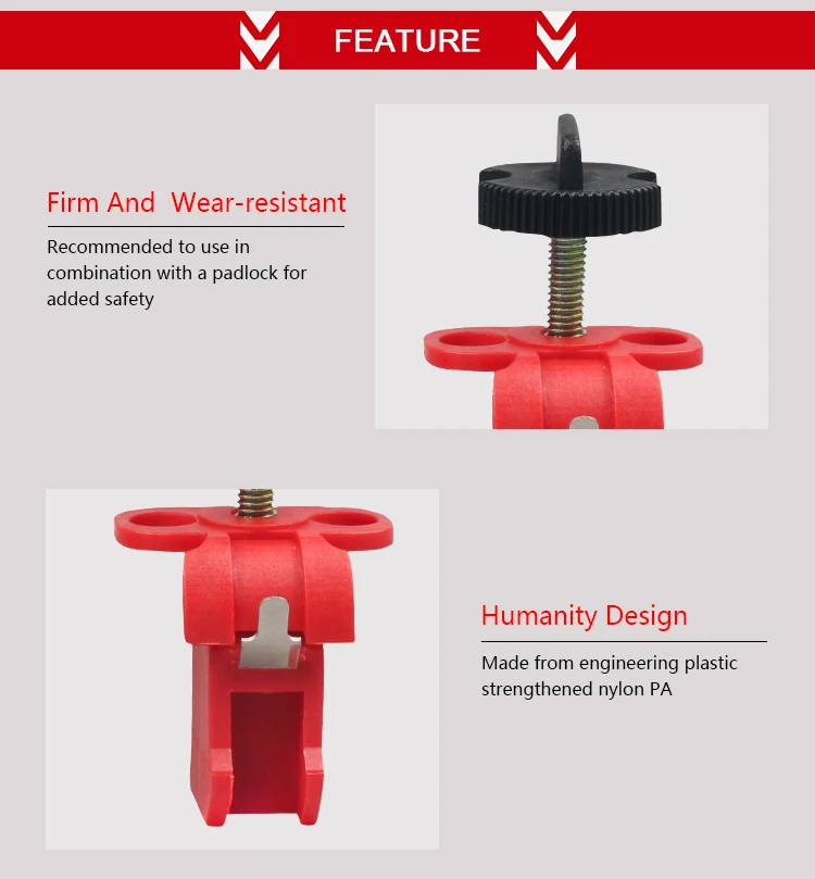 Tie Bar standard Miniature Breaker Lockout for MCB electrical breake
