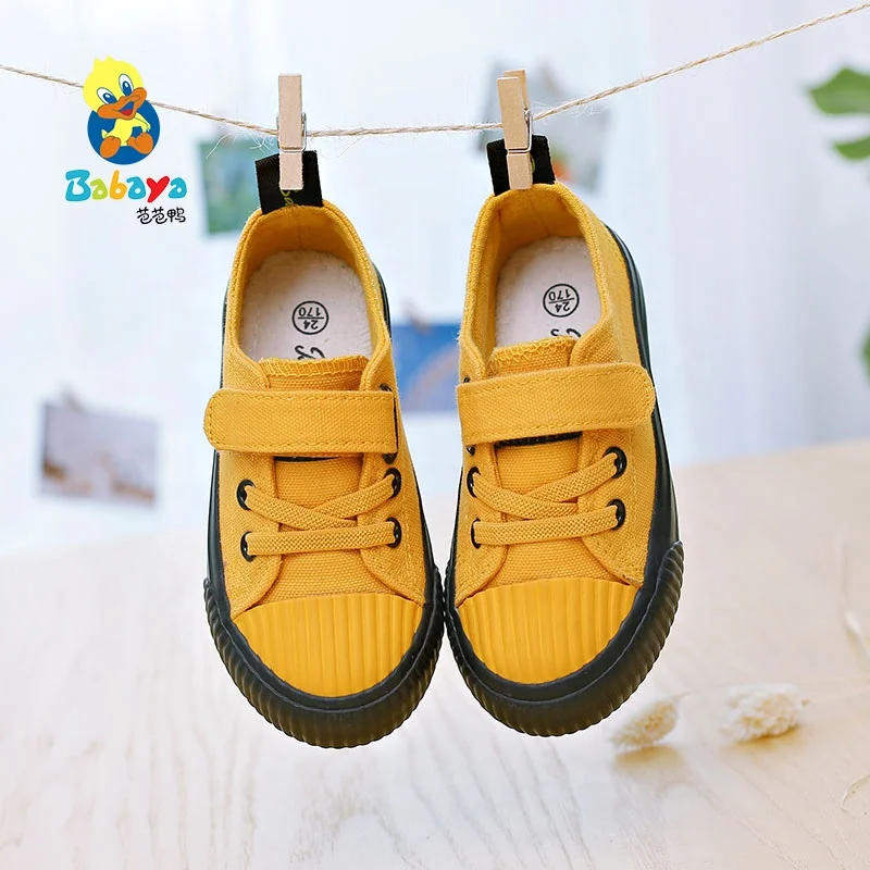 

8061 wholesale canvas shoes new model fashion comfortable latest kids canvas shoes, Black white red yellow