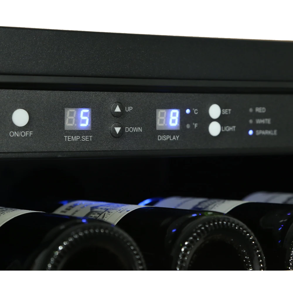 Mini Built In Lg Display Fridge Cellar Wine Cooler Refrigerator Buy