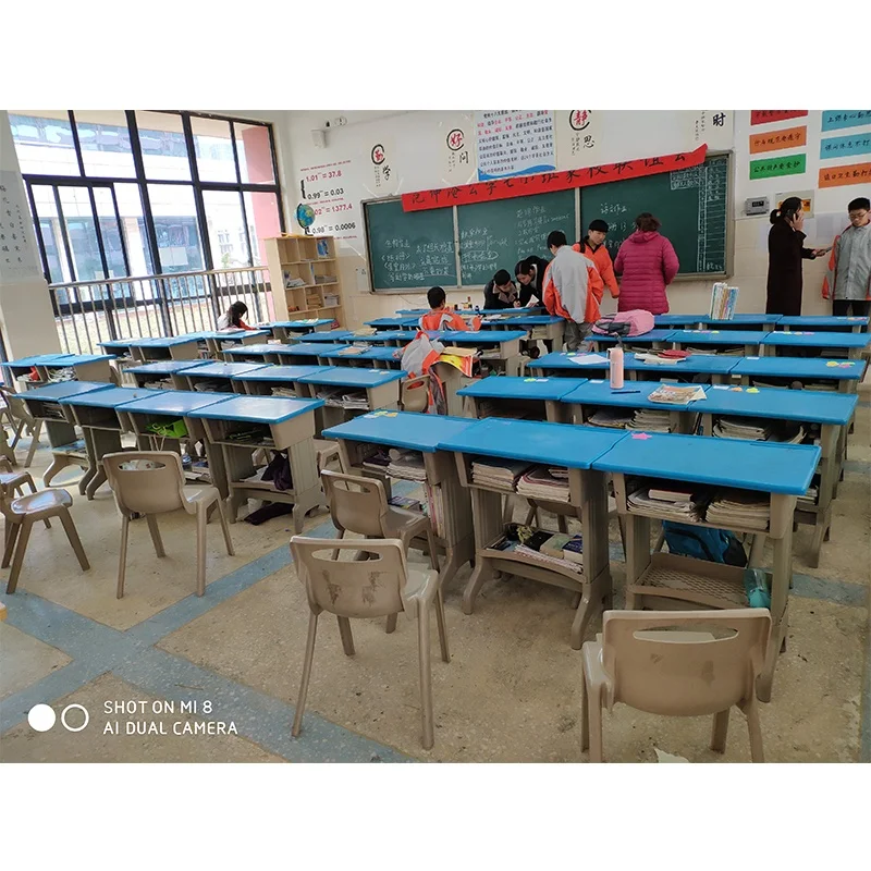 
ergonomic student desk and chair set for middle high school 