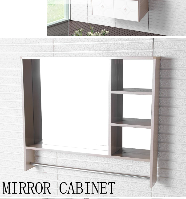 Fashionable Wall-mounted Bathroom Vanity Cabinets Mirror Cabinet