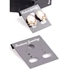 Acrylic Earring Ear Studs Holder Display Hang Cards