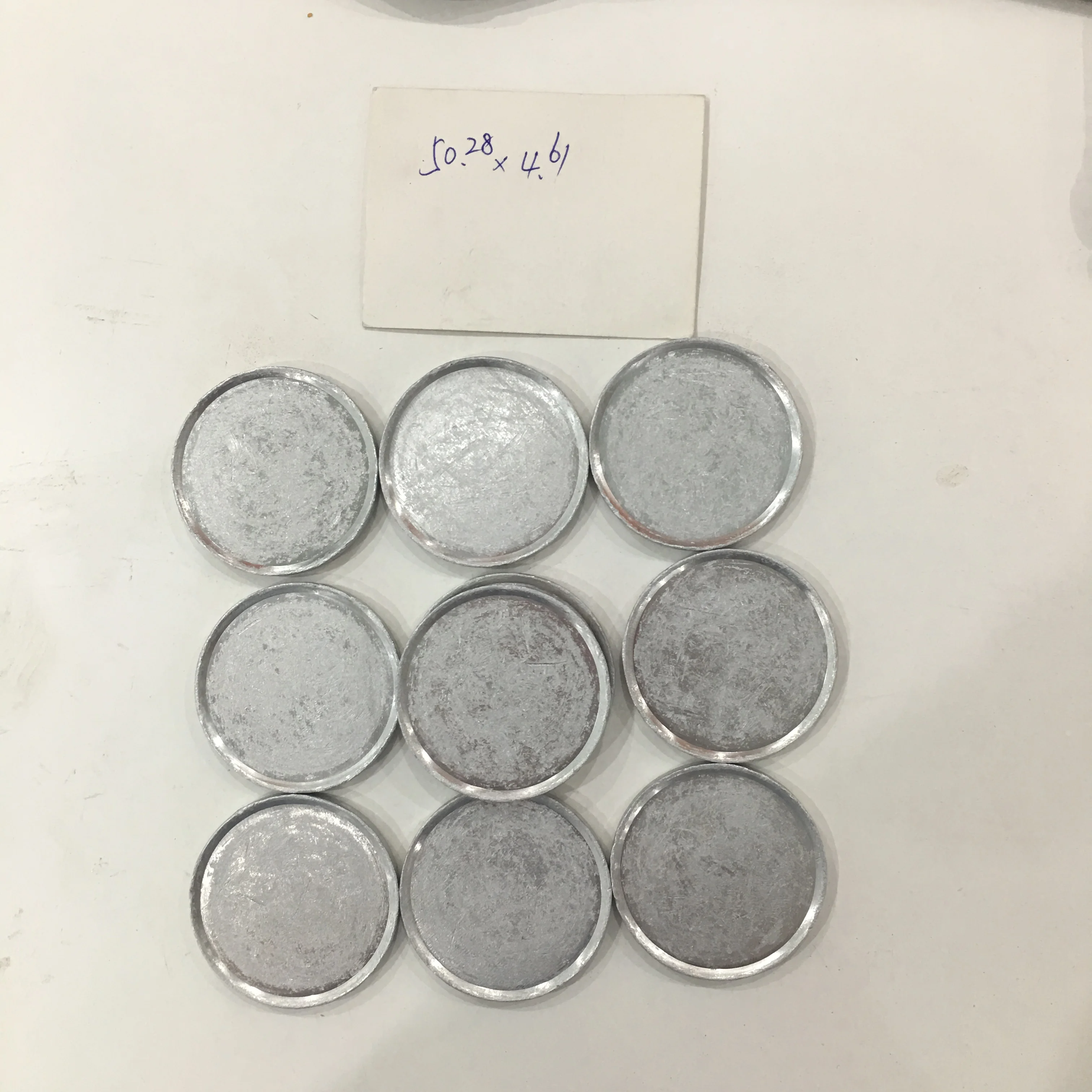 
Raw material smooth aluminium slugs for lipstick tube 