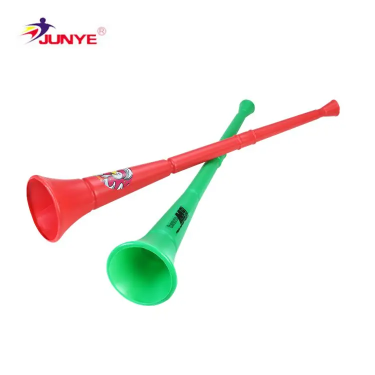 

Toy Game Buffalo Horn Ningbo Junye Cheering Item Plastic PS Vuvuzela for Football Match World Cup Euro Cup in Warehouse